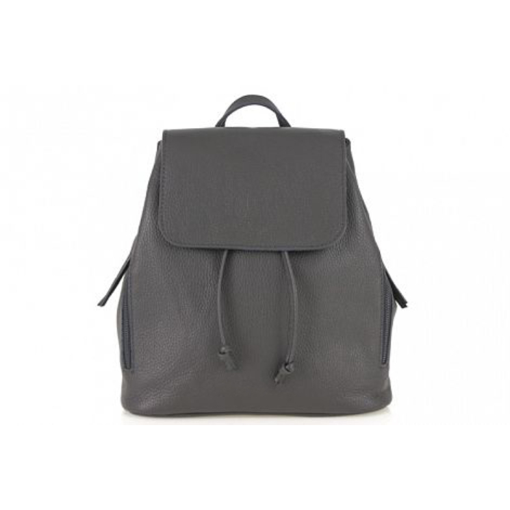 Dámsky ruksak z pravej kože v tmavosivej farbe S7068 DarkGrey