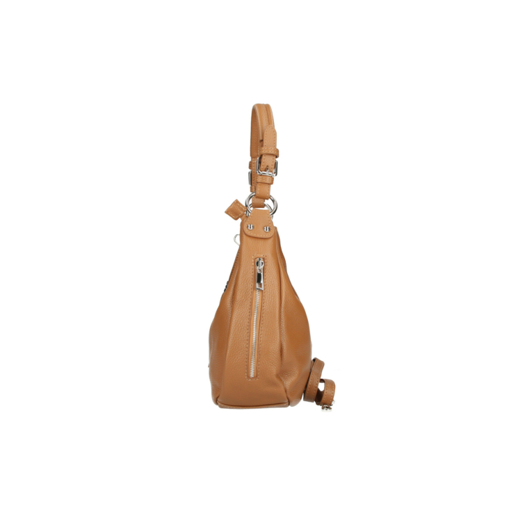 Dámska kabelka z pravej kože béžová S7164 Beige