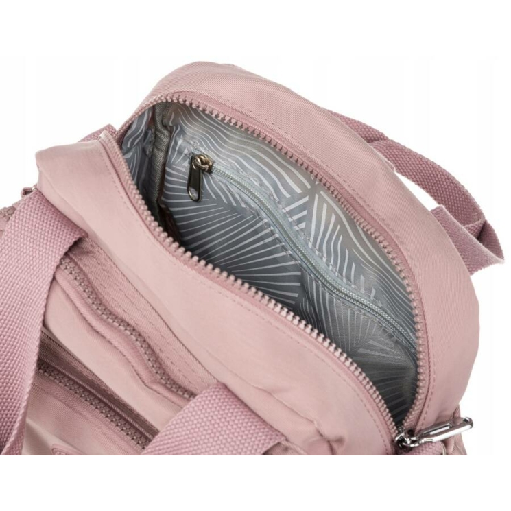 Multifunkčný dámsky mestský batoh Pink