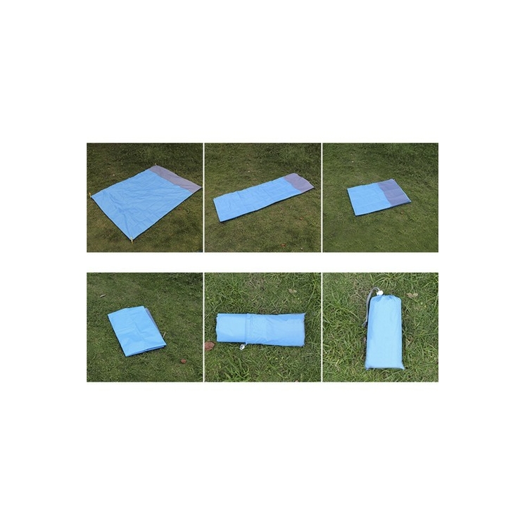 XXL nepremokavá plážová/pikniková deka 208x208cm Trizand 21209