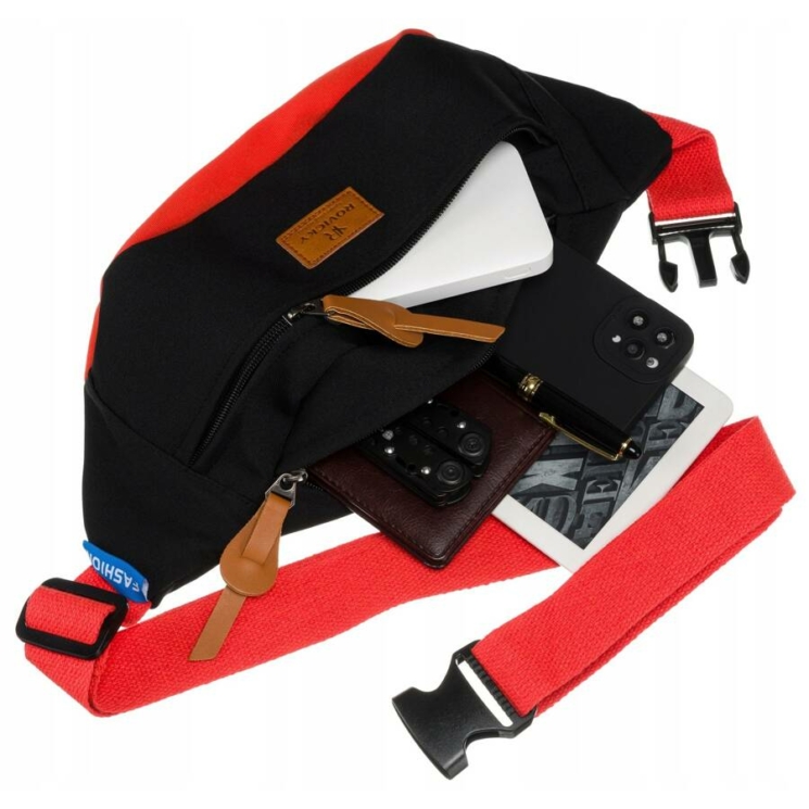 Priestranný dámsky balík Fanny Pack Módna farba