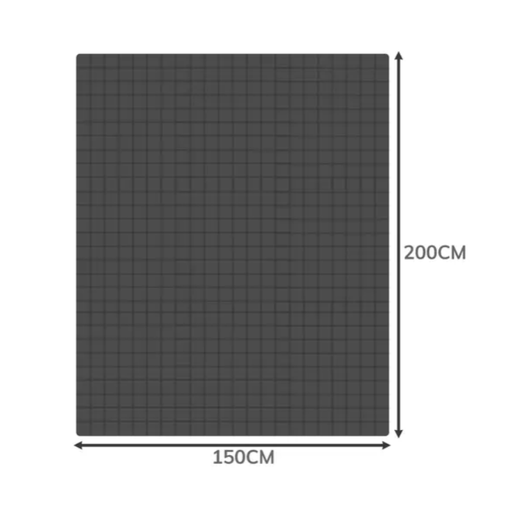 Ruhhy Záťažová mäkká deka 200 x 150 cm - 8 kg