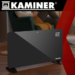 Sklenený elektrický ohrievač Zelva Kaminer 26572