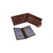 FARKAS RFID prémiová kožená peňaženka s odnímateľným držiteľom kariet v dekoratívnej krabičke