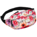 Priestranná dámska taška Fanny Pack s módnym vzorom