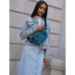 Priestranná dámska taška Fanny Pack s módnym vzorom