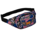Priestranná dámska taška Fanny Pack s módnym vzorom