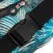 Priestranná dámska taška Fanny Pack s módnym vzorom