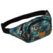 Priestranná dámska taška Fanny Pack s módnym vzorom