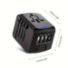 Cestovné príslušenstvo Svetový adaptér s nabíjačkou USB*