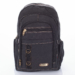Outdoorový plátenný batoh Black