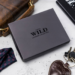 ALWAYS WILD Elegantná pánska peňaženka z pravej kože v darčekovej krabičke