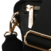Dámska crossbody taška Peterson v čiernej farbe