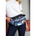 Priestranná dámska taška Fanny Pack s módnym vzorom