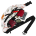 Priestranná dámska taška Fanny Pack s módnym vzorom