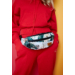 Priestranná dámska taška Fanny Pack s módnym vzorom