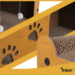 Purlov domček pre mačky 3 v 1 + škrabadlo