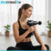 Masážna pištoľ s digitálnym displejom