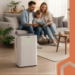 Vysoko výkonný odvlhčovač vzduchu 12 l/24 h, časovač, ovládanie WiFi