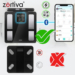 Analytická Bluetooth váha do kúpeľne Zortiva