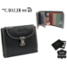 Dámska kožená peňaženka RD-19-GCL Black multi
