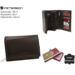 Dámska kožená peňaženka PTN RD-02-NGV Brown
