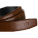 Automatický kožený remienok PTN A011 Brown