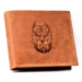 Pánska kožená peňaženka N992-CHM-DOG-2-BL Cognac