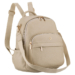 Női PU hátizsák R-KP-22-A19 Beige2