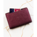 Dámska peňaženka prírodná koža+PU PTN PS445-HNL Fialová
