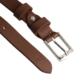 Női bőr öv PTN LTP-24 Tan-Silver