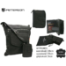 Kožená taška + peňaženka PTN D72-DS Black