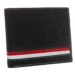 Kožená peňaženka N992-MHD-L Black-Red-White