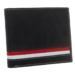 Kožená peňaženka N992-MHD-L Black-Red-White