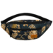 Priestranná dámska taška Fanny Pack s módnym vzorom
