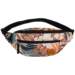 Priestranná dámska taška Fanny Pack s módnym vzorom