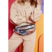 Priestranná dámska taška Fanny Pack s módnym vzorom