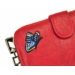 Peňaženka Eslee Camel Leatherette + Genuine Leather
