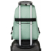 Polyesterový batoh s chlopňou Mint green