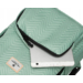 Polyesterový batoh s chlopňou Mint green