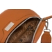 Elegantná dámska kabelka + praktický doplnok v koňakovej farbe