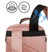 Peterson 3-funkčný priestranný cestovný batoh, WizzAir, veľkosť 40x30x20cm, s USB konektorom