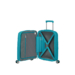 American Tourister Starvibe Spinner Cabin Leather 55cm Light Blue 3 roky záruka