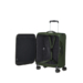 Litebeam Spinner Cabin Leather End 55 cm Záruka 5 rokov Tmavo zelená