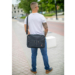 Pánska taška cez rameno AdventureR Black AT501-black