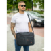 Pánska taška cez rameno AdventureR Black AT501-black