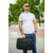 Pánska taška cez rameno AdventureR Black AT501-black