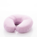 TRIZAND Pihe puha plüss memóriahabos nyakpárna szürke színben