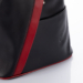 Dámsky batoh z pravej kože Black-Red S6925