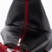 Dámsky batoh z pravej kože Black-Red S6925